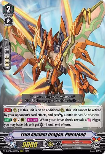 True Ancient Dragon, Pterafeed (D-VS06/033EN), D-VS06: V Clan Collection Vol.6 — Vanguard card price
