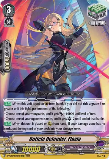 Cuticle Defender, Flavia (D-VS06/055EN), D-VS06: V Clan Collection Vol.6 — Vanguard card price