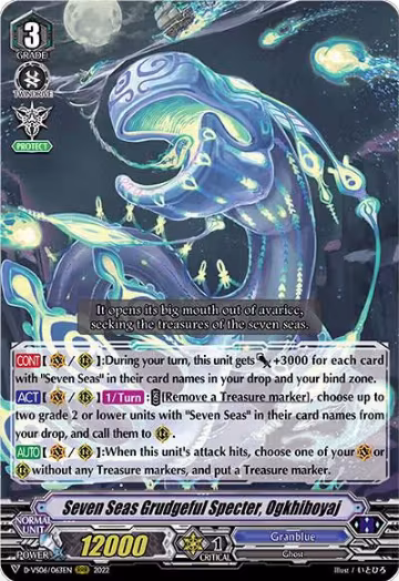 Seven Seas Grudgeful Specter, Ogkhiboyaj (D-VS06/063EN), D-VS06: V Clan Collection Vol.6 — Vanguard card price