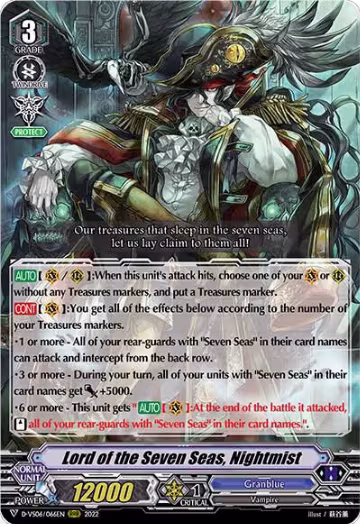 Lord of the Seven Seas, Nightmist (D-VS06/066EN), D-VS06: V Clan Collection Vol.6 — Vanguard card price