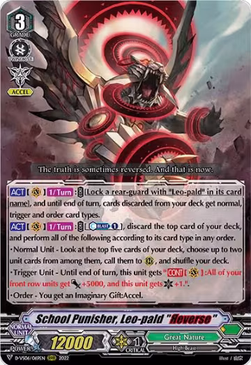 School Punisher, Leo-pald "Reverse" (D-VS06/069EN), D-VS06: V Clan Collection Vol.6 — Vanguard card price