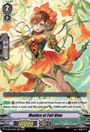 Maiden of Fall Vine (D-VS06/079EN), D-VS06: V Clan Collection Vol.6 — Vanguard card price