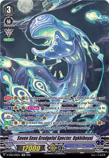 Seven Seas Grudgeful Specter, Ogkhiboyaj (SP) (D-VS06/SP10EN), D-VS06: V Clan Collection Vol.6 — Vanguard card price