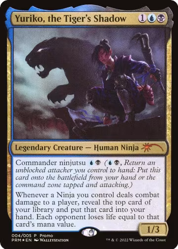Yuriko, the Tiger's Shadow (4), Unique and Miscellaneous Promos — Magic card price