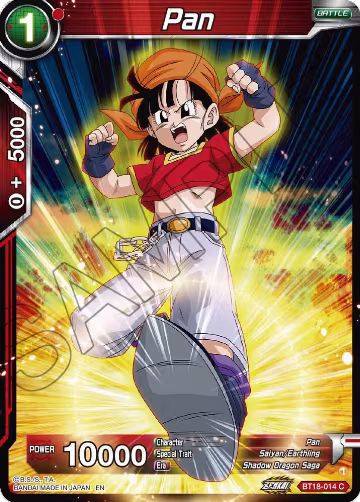 Pan (BT18-014), Dawn of the Z-Legends — DB Super card price