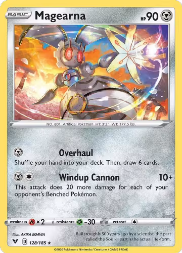 Magearna - 128/185 (128/185), Deck Exclusives — Pokémon card price