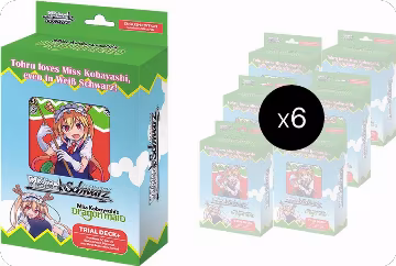 Miss Kobayashi's Dragon Maid Trial Deck+ Display, Miss Kobayashi's Dragon Maid — Weiß Schwarz sealed product price