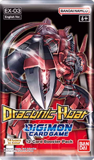 Draconic Roar Booster Pack, Draconic Roar — Digimon sealed product price