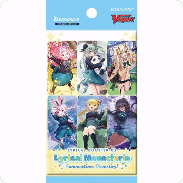 Lyrical Monasterio ~Summertime Memories!~ Booster Pack, D-LBT03: Lyrical Monasterio ~Summertime Memories!~ — Vanguard sealed product price