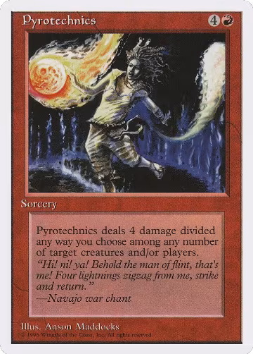 Pyrotechnics, Introductory Two-Player Set — Magic card price