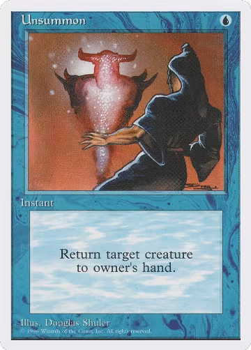 Unsummon, Introductory Two-Player Set — Magic card price