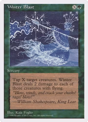 Winter Blast, Introductory Two-Player Set — Magic card price