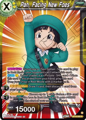 Pan, Facing New Foes (BT18-095), Promotion Cards — DB Super card price