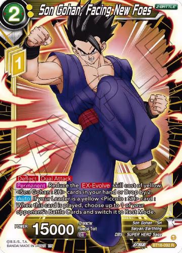 Son Gohan, Facing New Foes (BT18-092), Dawn of the Z-Legends — DB Super card price