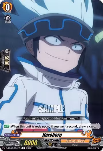 Horohoro (D-TB03/091EN), D-TB03: Shaman King — Vanguard card price