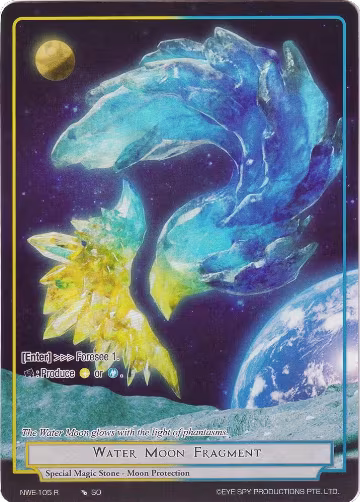Water Moon Fragment (Full Art) (NWE-105 R), A New World Emerges — Force of Will card price