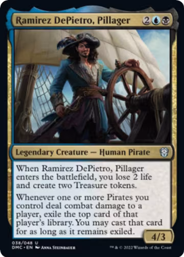 Ramirez DePietro, Pillager (38), Commander: Dominaria United — Magic card price