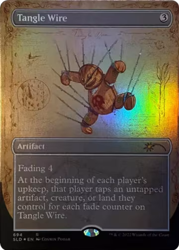 Tangle Wire (Borderless) (694), Secret Lair Drop Series — Magic card price