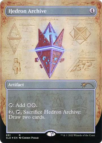 Hedron Archive (Borderless) (691), Secret Lair Drop Series — Magic card price