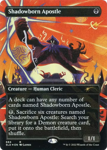 Shadowborn Apostle (684) (684), Secret Lair Drop Series — Magic card price