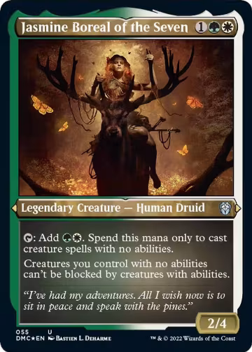 Jasmine Boreal of the Seven (Foil Etched) (55), Commander: Dominaria United — Magic card price