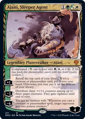 Ajani, Sleeper Agent (371) (371), Dominaria United — Magic card price
