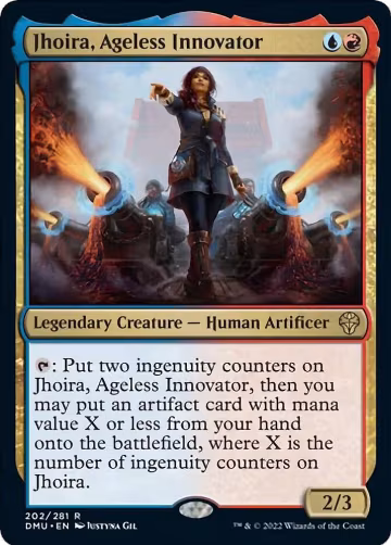 Jhoira, Ageless Innovator (202), Dominaria United — Magic card price