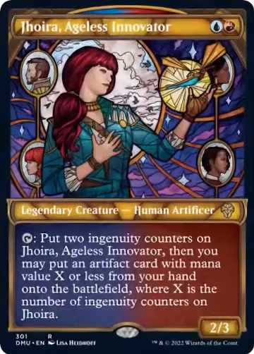 Jhoira, Ageless Innovator (Showcase) (301), Dominaria United — Magic card price