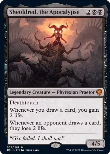 Sheoldred, the Apocalypse (107), Dominaria United — Magic card price