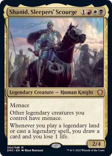 Shanid, Sleepers' Scourge (4), Commander: Dominaria United — Magic card price