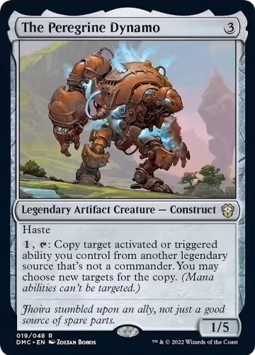 The Peregrine Dynamo (19), Commander: Dominaria United — Magic card price