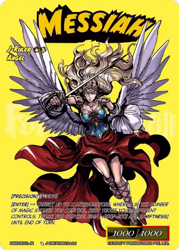 Decree of Absolution // Messiah (Secret) (NWE-SEC2 JR), A New World Emerges — Force of Will card price