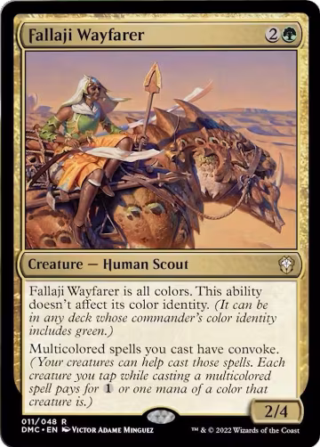 Fallaji Wayfarer (11), Commander: Dominaria United — Magic card price