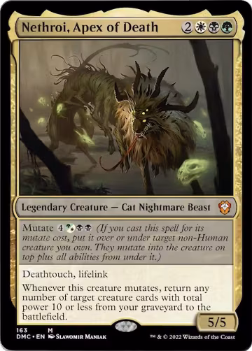 Nethroi, Apex of Death (163), Commander: Dominaria United — Magic card price