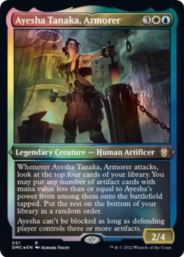 Ayesha Tanaka, Armorer (Foil Etched) (51), Commander: Dominaria United — Magic card price