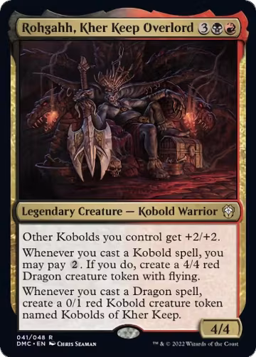 Rohgahh, Kher Keep Overlord (41), Commander: Dominaria United — Magic card price