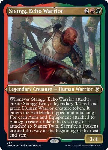 Stangg, Echo Warrior (Foil Etched) (64), Commander: Dominaria United — Magic card price