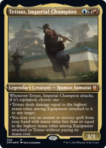 Tetsuo, Imperial Champion (Foil Etched) (66), Commander: Dominaria United — Magic card price