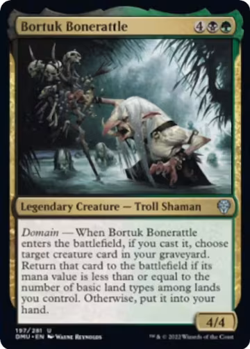 Bortuk Bonerattle (197), Dominaria United — Magic card price