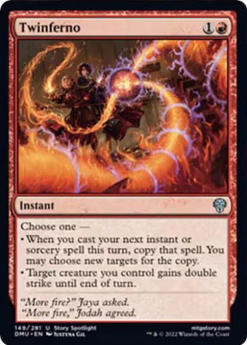 Twinferno (149), Dominaria United — Magic card price