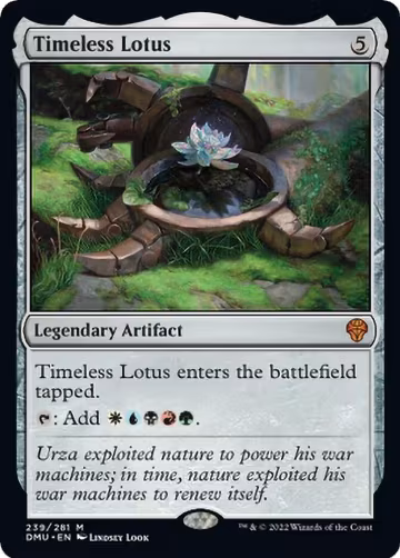 Timeless Lotus (239), Dominaria United — Magic card price