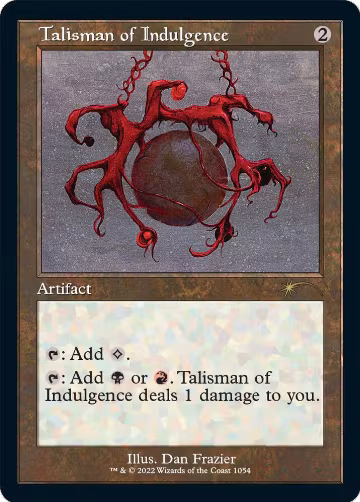 Talisman of Indulgence (Retro Frame) (1054), Secret Lair Drop Series — Magic card price