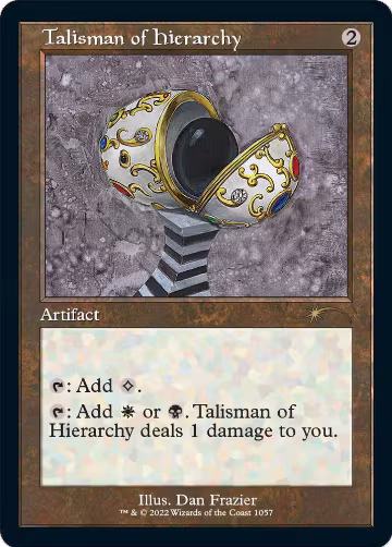 Talisman of Hierarchy (Retro Frame) (1057), Secret Lair Drop Series — Magic card price