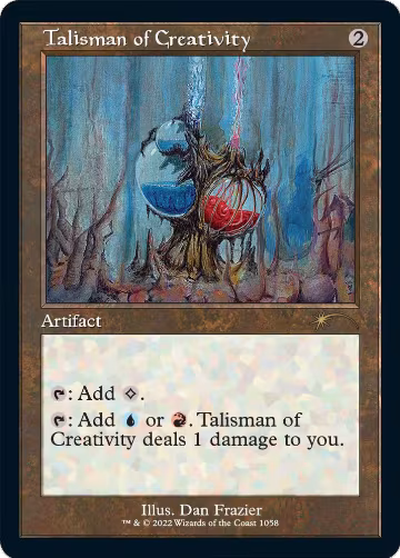 Talisman of Creativity (Retro Frame) (1058), Secret Lair Drop Series — Magic card price
