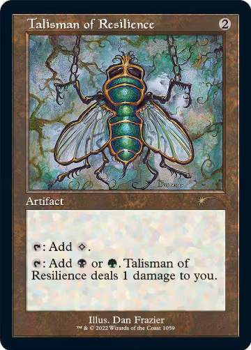 Talisman of Resilience (Retro Frame) (1059), Secret Lair Drop Series — Magic card price