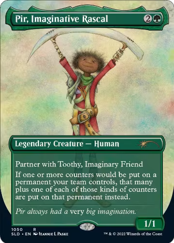 Pir, Imaginative Rascal (Borderless) (1050), Secret Lair Drop Series — Magic card price