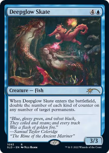 Deepglow Skate (1093), Secret Lair Drop Series — Magic card price