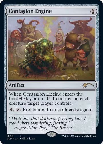 Contagion Engine (1095), Secret Lair Drop Series — Magic card price