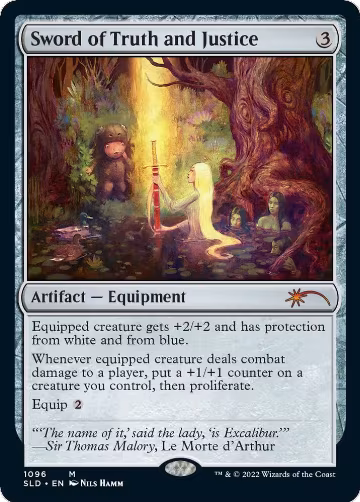 Sword of Truth and Justice (1096), Secret Lair Drop Series — Magic card price