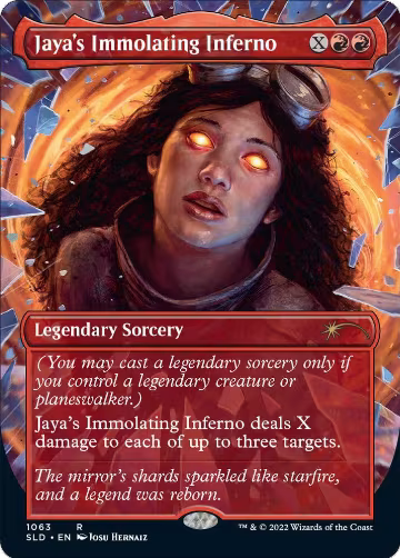 Jaya's Immolating Inferno (1063), Secret Lair Drop Series — Magic card price
